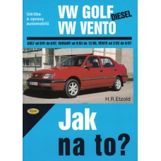 VW GOLF III/VENTO diesel • 9/91 - 12/98 • Jak na to? č. 20 VW GOLF III/VENTO diesel • 9/91 - 12/98 • Jak na to? č. 20